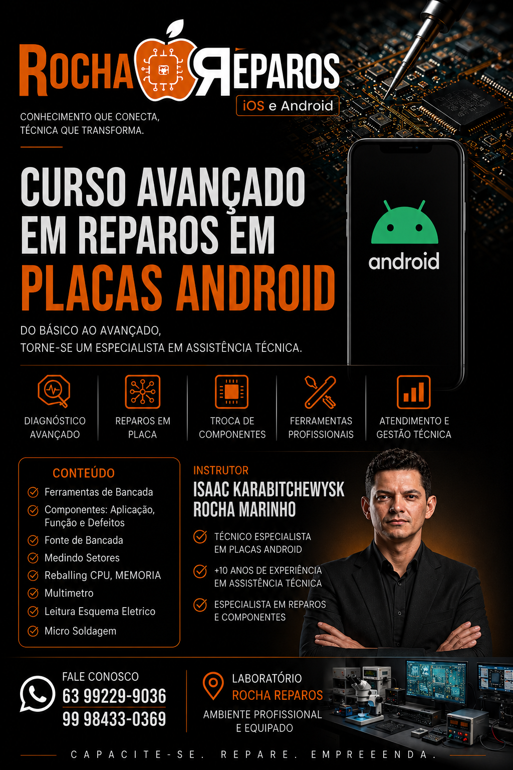 Curso Avançado em Reparos em Placas Android